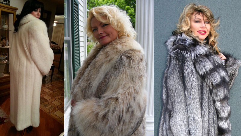 Illustration for article titled Women Modeling Fur Coats on eBay